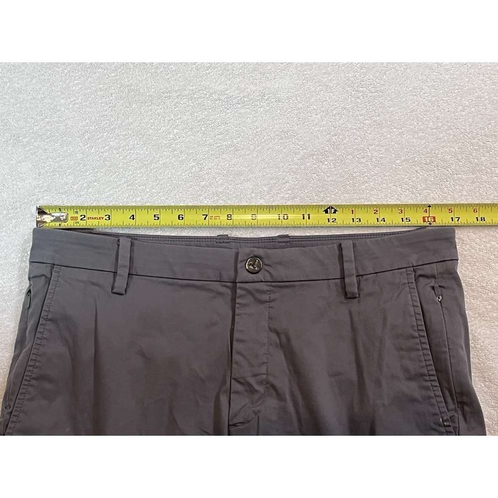 Birddogs Pants Mens 34 X 31 Gray Performance Chino Unlined Stretch Boomstick - Picture 7 of 8